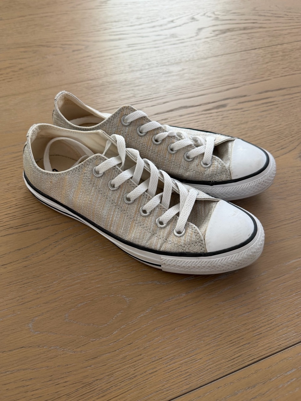 Converse Chuck Taylor All Star Low Top Metallic Sneakers
